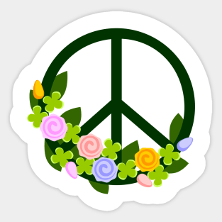 Peace! Sticker